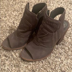 Vince Camuto peep toe bootie